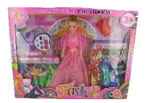 Muñeca con Ropa y Accesorios