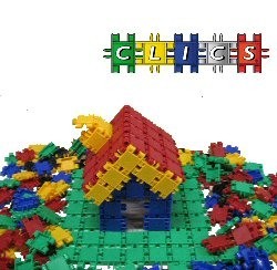 BLOQUES DE CONSTRUCCIÓN CLICS (1100 piezas)