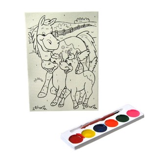 LÁMINA DE ACUARELAS PARA COLOREAR (12 uds.)
