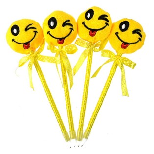 Bolígrafo de Peluche Smiley (12 uds.)