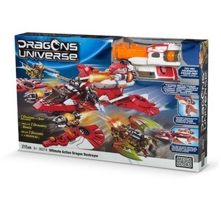 Mega Bloks Ultimate Action Dragon Destroyer - Juego de Construcción