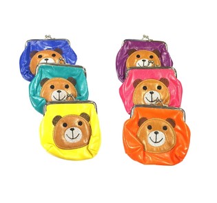 Monedero Infantil de Osito Colores Mixtos (6 uds)