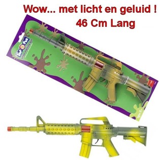 Megafusil Smiffy's con Luz y Sonido (7 uds.)