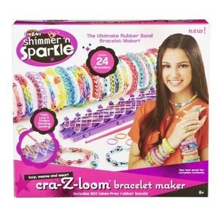 CRA-Z-ART SHIMMER'N SPARKLE - MEGA PACK PARA CREAR PULSERAS (6 uds.)