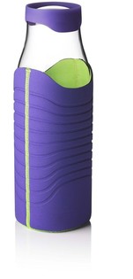 MENU - Jarra de Agua de Diseño con Tapón de Silicona y Funda de Neopreno 1L 25cm (1 ud.)