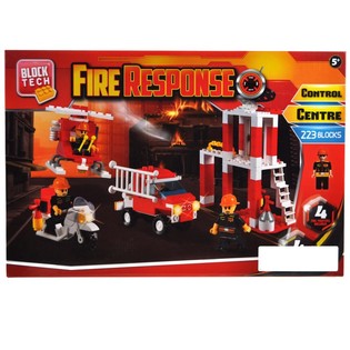 GRAN SET DE LADRILLOS DE CONSTRUCCIÓN RESPUESTA INCENDIOS - 223 PIEZAS (3 uds.)