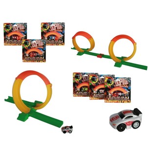 ***CHOLLO*** Pista de Carreras con Looping 22,5 cm (48 uds.)