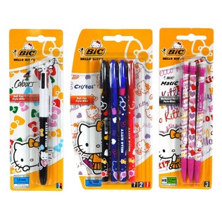 SURTIDO BOL&Iacute;GRAFOS BIC HELLO KITTY EN CART&Oacute;N (12 uds.)