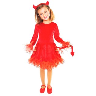 DISFRAZ DE DIABLO PARA NI&Ntilde;OS - TALLA 110