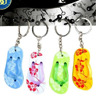 LLAVERO EN FORMA DE CHANCLA (12 uds.)