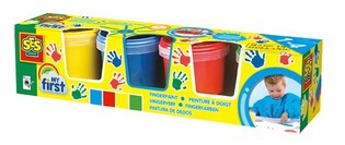 SES My First - Pintura de Dedos 4 Colores (1 ud.)