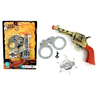 Set de Sheriff del Oeste en Blíster (24 uds.)