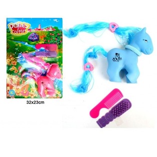 SET DE JUEGO PONI + CEPILLO EN CART&Oacute;N (24 uds.)