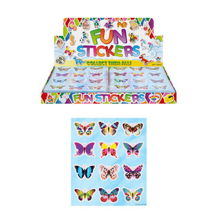 PEGATINAS DIVERTIDAS – MODELO: MARIPOSAS (120 uds.)