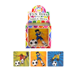 PUZZLE – FUTBOLISTAS, 13 x 12 cm EN EXPOSITOR (108 uds)