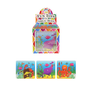 PUZZLE – SEA LIFE, 13 x 12 cm, EN EXPOSITOR (108 uds.)