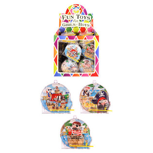 Mini Pinball de Piratas para Tómbola en Expositor (108 uds.)