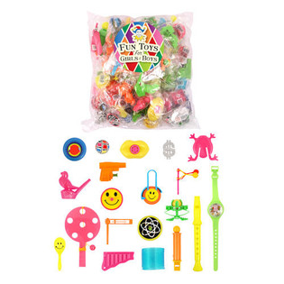 PACK MIXTO DE JUGUETES PARA PIÑATA (100 uds.)