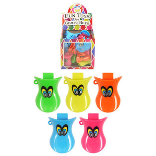 Silbatos de Pato de Colores en Expositor (36 uds.)
