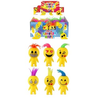 Muñecos Smiley Squeezy con Luz en Display (12 uds.)