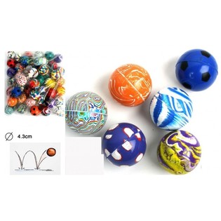 PELOTAS SALTARINAS MEGA GRANDES &ndash; &Oslash;4,3CM (48 uds.)