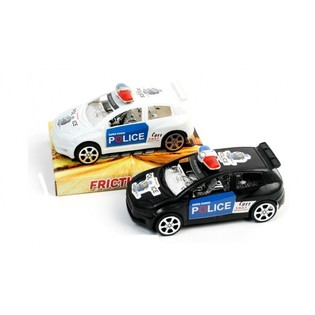 COCHES DE POLIC&Iacute;A DE FRICCI&Oacute;N EN BL&Iacute;STER (12 ud.)