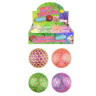 PELOTA SQUISHY LUMINOSA &ndash; COLORES BRILLANTES (12 uds.)