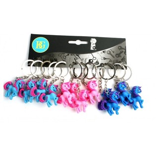 LLAVEROS DE UNICORNIO 3D (12 uds.)
