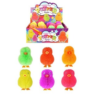 PATOS PUFFER LUMINOSOS EN EXPOSITOR (12 uds.)