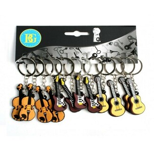 LLAVEROS DE GUITARRA / VIOL&Iacute;N (12 uds.)