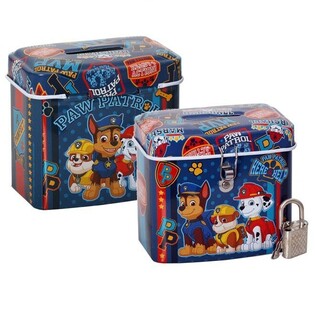 Hucha PAW PATROL con Cerradura (6 uds.)