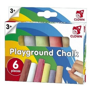 SET DE 6 TIZAS GIGANTES PARA SUELO (12 uds.)