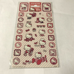PEGATINAS HELLO KITTY - 20 x 10 cm (10 uds.)