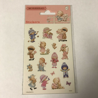 HOJA DE PEGATINAS: MOREHEAD – QUERIDOS NIÑOS, Dim. 16 x 9 cm (10 uds)