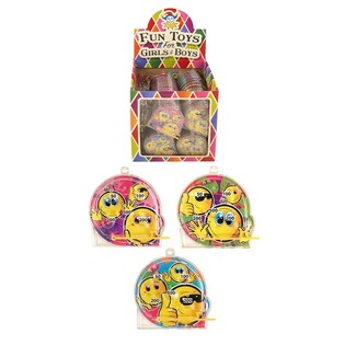 Mini Pinball Smiley para Piñata en Display (108 uds.)