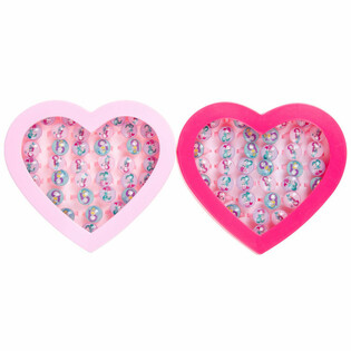 Anillos de Sirena en Caja de Coraz&oacute;n (36 uds.)