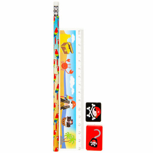 Set de Dibujo Pirata de 4 Piezas (24 uds.)