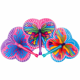 ABANICO MARIPOSA (12 ud.)