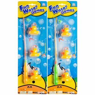 Juego de Pesca de Patitos con 3 Patos en Blíster (12 uds.)