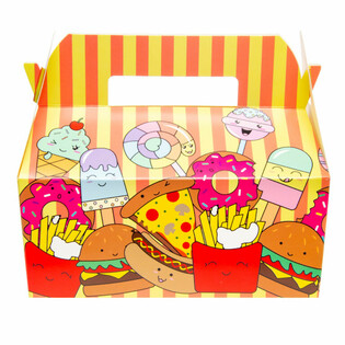 Cajas de Men&uacute; Fastfood - 22,5 x 12 x 9,5 cm (24 unidades)