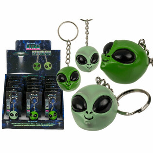 **S&Uacute;PER BARATO** LLAVERO ALIEN (18 uds.)
