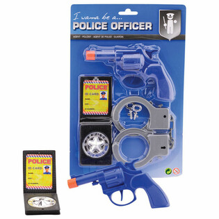 Set de Juego de Policía en Tarjeta (Pack de 6)
