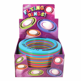 Anillo Volador / Frisbee Ø 25 cm - En Expositor (24 uds.)