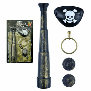 Set de Juego de Pirata en Cartón - 6 Unidades