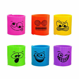 MINI ESPIRALES FUNNY FACES Ø3.5 CM (6 uds.)