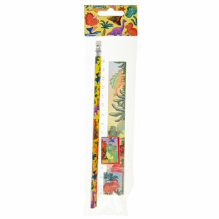 SET DE DIBUJO DE DINOSAURIO DE 4 PIEZAS (24 uds.)
