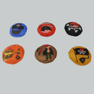 PELUCHE - PIRATA - DI&Aacute;METRO: 10 CM (48 uds.)