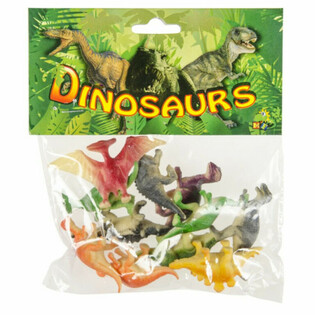 Pack de 12 Figuras de Juguete de Dinosaurio (6 uds.)