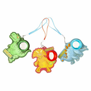 CALEIDOSCOPIO DE DINOSAURIO CON CORD&Oacute;N - MIX DINOSAURIOS (24 uds)