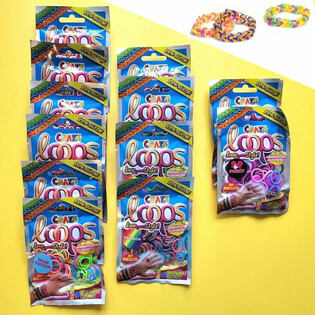CRAZE LOOPS LOOM - SOBRES SORPRESA - EN EXPOSITOR (12 unidades)